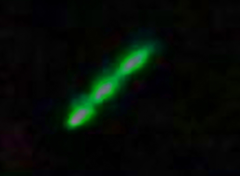 Core Color of Florida 2010 UFO Anomaly imaged by Ronnie Barnes
